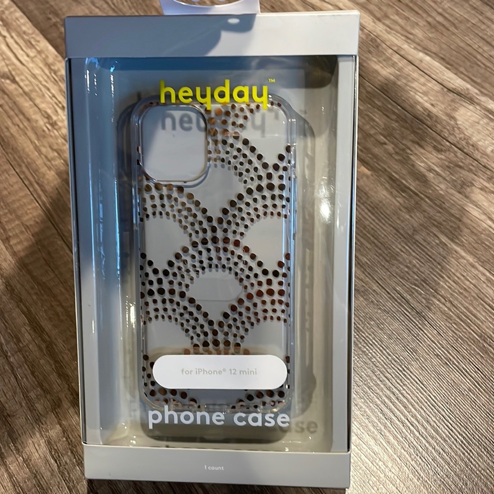 New Heyday iPhone 12 mini case.